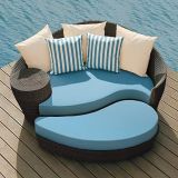 Outdoor Rattan Chaise Sun Beach Lounge Chair