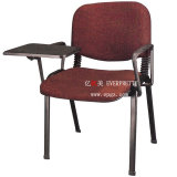 Upholstered Node University School Chair, Fabric Training Chairs with Tablet Arm