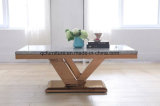 Modern Design Stainless Steel Furniture Marble Top Center Coffee Table