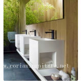 Acrylic Solid Surface Bathroom Free Stand Vanity