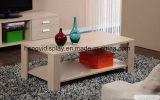 Wooden Table with Liquid Painting, Hotel Furniture