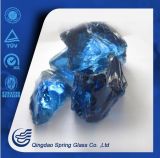 Deep Blue Color Large Glass Stones