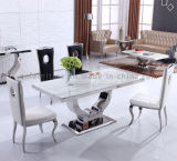 Popular Big Stainless Steel Dining Table