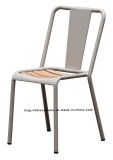 Replica Industrial Tolix Dining Restaurant Coffee T4 Metal Wooden Chair