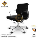 Red Leather Design Hotel Furniture Meeting Chair (GV-EA217)