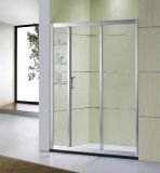 Sanitary Wares Bathroom Tempered Glass Sliding Door Shower Screens (D-22)