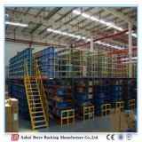 China Metal Adjustable Heavy Duty Q235 Industrial Mezzanine Floor Shelving