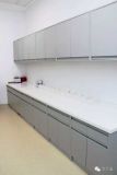 Acrylic Solid Surface Reception Counter Table Design for Hospital for Sale