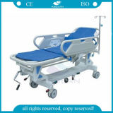 2 Functions Hospital Patient Manual Stretcher Trolley (AG-HS002)
