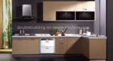 Home Used Luxury Melamine Kitchen Cabinet Wood Veneer Cabinet