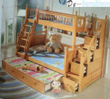 Children Solid Wooden Bed, Bunk Bed Frame for Bedroom Furniture (HA-02)