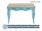 Antique Hotel Furniture Wood Lobby Console Table with Drawer