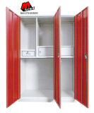 3 Door Inside 2 Drawers Office Use Component Metal Storage Wardrobe Filing Cabinet