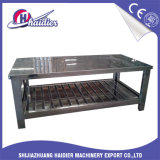 Luxury 304 Double Layer Preparing Working Table for Restaurant