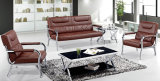 Leisure Simple Design High Quality Popular Office Sofa Hotel Chair Coffee Sofa 602# in Stock 1+1+3