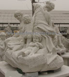 Carving Stone Marble Statue for Garden Sculpture (SY-X1723)