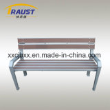 Outdoor Usage Wood Plastic and Cast Iron Feet Garden Bench, Leisure Chair