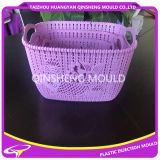 Plastic Basket Mould with Rattan Shape
