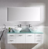 New Style MDF Bathroom Vanity with Ceramic Basin