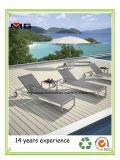Hot Selling Outdoor Beach Furnitur Stainless Steel Sun Loungers Armless