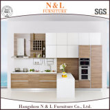 Modular Cheap MFC Kitchen Cabinet Furniture for Hotel Project