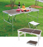 3 Folded Camping Party Folding Picnic Table with MDF Surface (MW12023)