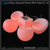 New PE Material Rotational Moulding Plastic Lighted LED Furniture