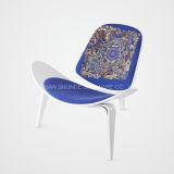 PU Lounge Wood Shell Chair (X6003)