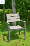 100% Plastic Wood for Outdoor Furniture Park Furniture with Chair