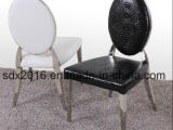 Trixy Black Velvet Oval Back Dining Chair
