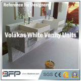 Whole-Set Natural Stone Marble Volakas White Vanity/Bathroom Countertop