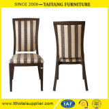 Brown Wood Imitated Banquet Dining Chair