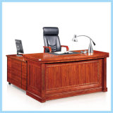 L Shape Modern Wooden Furniture Executive Office Desk with Side Table