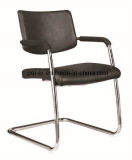 Modern Leather Office Low Back Visitor Waiting Chair (PE-E45)
