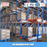 Automatic Shuttle Rack Metal Shelves in Industrial Use