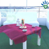 High Quality 100% Polypropylene Nonwoven Fabric Tablecloth for Exhibition Hotel /Wedding