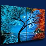 Modern Decoration Canvas Art Abstract Oil Painting (XD2-088)