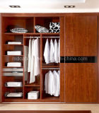 Solid Wood Wardrobe Closet with Two Doors China Supplier