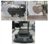 Natural Granite Headstone/Tombstone/Gravestone Memorial Monuments