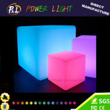 LED Furniture Lighting Cubic Chair Lighted LED Cube Chair