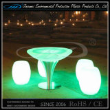 RGB Illuminated LED Round Chair for Bar