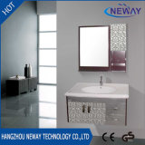 Wall Mounted Modern PVC Bathroom Wash Basin Cabinet