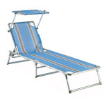 Hot Sales Aluminum Beach Chair with Sunshade