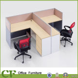 T Shaped 2 Person Office Modern Computer Desk Furniture