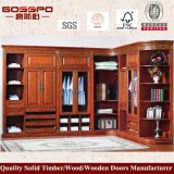 Modern Luxury 4 Door Wood Bedroom Wardrobe (GSP9-005)