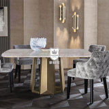 Natural Marble Top Super Luxurious Hotel Table Furniture