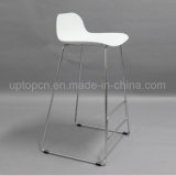 Classcial Black and White Color of Plastic High Bar Stool (SP-UBC327)