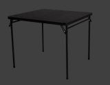 86cm Leather Top Square Table (YCZ-86-3)