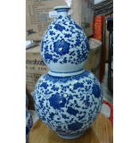 China Ceramic Vase Bottle Gourd Peel Lw414