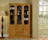 Solid Oak Wood Study Room Furniture Bookshelf (M-X2008)